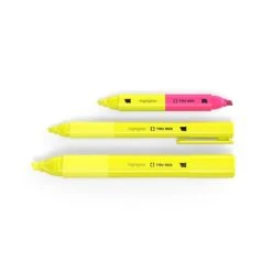 TRU RED™ Pocket Highlighter With Grip, Chisel Tip, Yellow, Dozen (TR54580) -Sharpie || Pentel || Bic Shop s1195032 s7 3