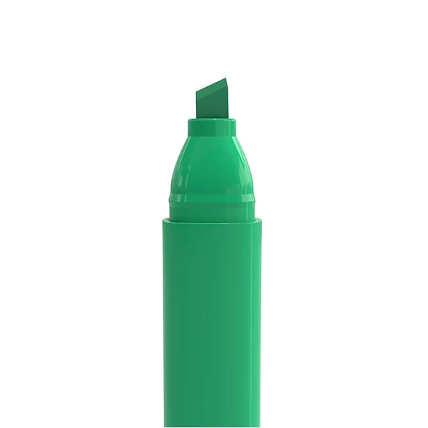 TRU RED™ Tank Permanent Markers, Chisel Tip, Green, 12/Pack (TR54541) 3 TRU RED™ Tank Permanent Markers, Chisel Tip, Green, 12/Pack (TR54541) - Image 3