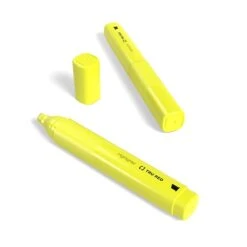 TRU RED™ Tank Highlighter With Grip, Chisel Tip, Yellow, 36/Pack (TR54581) -Sharpie || Pentel || Bic Shop s1195081 s7