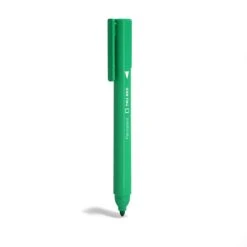 TRU REDâ„¢ Pen Permanent Markers, Fine Tip, Green, 12/Pack (TR54542)