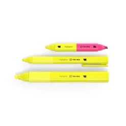 TRU RED™ Pocket Highlighter With Grip, Chisel Tip, Yellow, 5/Pack (TR54578) -Sharpie || Pentel || Bic Shop s1195728 s7