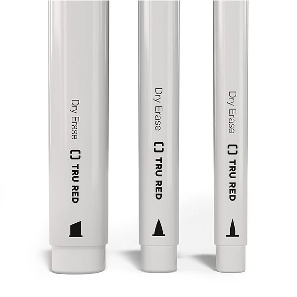 TRU RED™ Dry Erase Markers, Fine Tip, Assorted, 8/Pack (TR61443/TR56881) 5 TRU RED™ Dry Erase Markers, Fine Tip, Assorted, 8/Pack (TR61443/TR56881) - Image 5