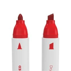 TRU RED™ Tank Dry Erase Markers, Twin Tip, Red, 4/Pack (TR57837) -Sharpie || Pentel || Bic Shop s1196860 s7