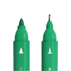 TRU RED™ Pen Permanent Markers, Twin Tip, Green, 12/Pack (TR57833) -Sharpie || Pentel || Bic Shop s1197415 s7