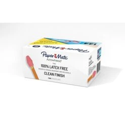 Paper Mate Arrowhead Cap Erasers, Pink, 144/Box (73015)