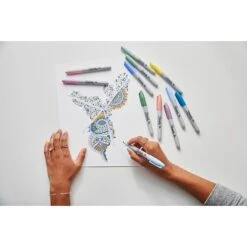 Sharpie Mystic Gems Permanent Markers, Fine Tip, Assorted, 24/Pack (2136727) 13 Sharpie Mystic Gems Permanent Markers, Fine Tip, Assorted, 24/Pack (2136727) -Sharpie || Pentel || Bic Shop s1205402 s7