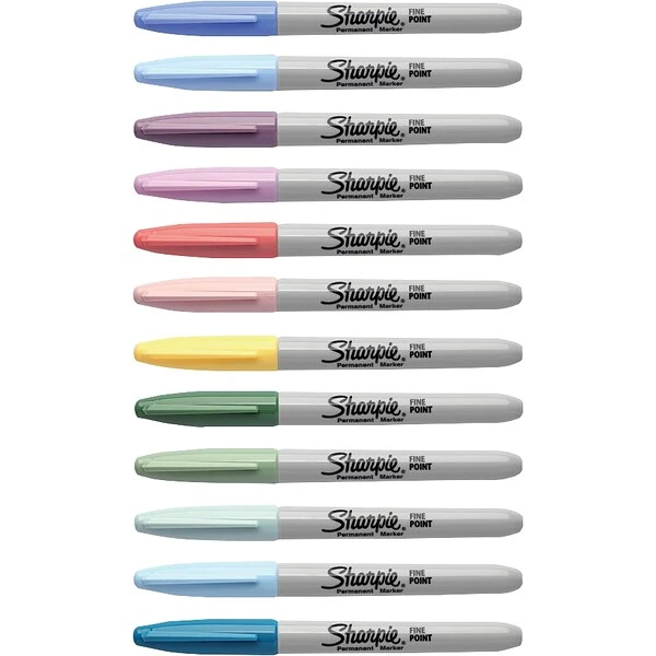 Sharpie Mystic Gems Permanent Markers, Fine Tip, Assorted, 24/Pack (2136727) 4 Sharpie Mystic Gems Permanent Markers, Fine Tip, Assorted, 24/Pack (2136727) - Image 4