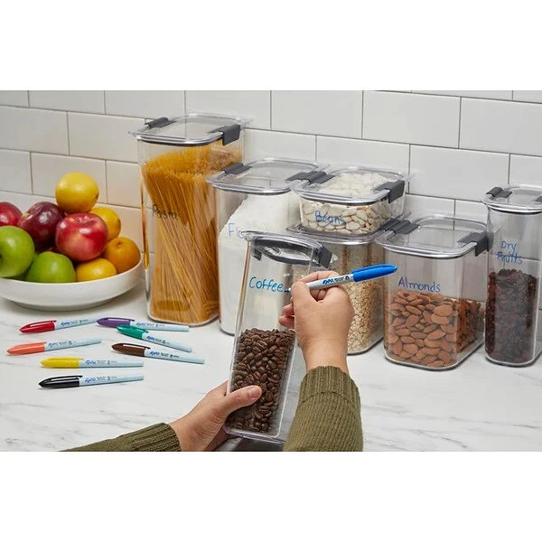 Expo Vis-à-Vis Wet Erase Markers, Fine Point, Blue, 12/Pack (16003) 6 Expo Vis-à-Vis Wet Erase Markers, Fine Point, Blue, 12/Pack (16003) - Image 6