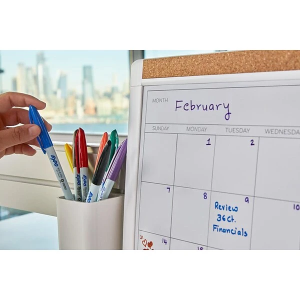 Expo Vis-a-Vis Wet Erase Markers, Fine Point, Assorted, 8/Pack (16078) 7 Expo Vis-a-Vis Wet Erase Markers, Fine Point, Assorted, 8/Pack (16078) - Image 7