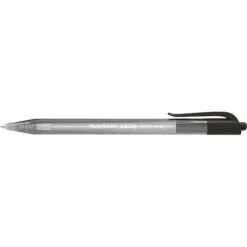 Paper Mate InkJoy 100RT Retractable Ballpoint Pen, Medium Point, Black Ink, Dozen (1803472)