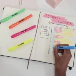 Sharpie Gel Stick Highlighter, Bullet Tip, Assorted, 5/Pack (1803277) -Sharpie || Pentel || Bic Shop s1209592 s7