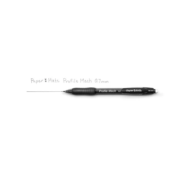 Paper Mate Profile Mech Mechanical Pencil, 0.7mm, #2 Medium Lead, Dozen (2101972) 2 Paper Mate Profile Mech Mechanical Pencil, 0.7mm, #2 Medium Lead, Dozen (2101972) - Image 2