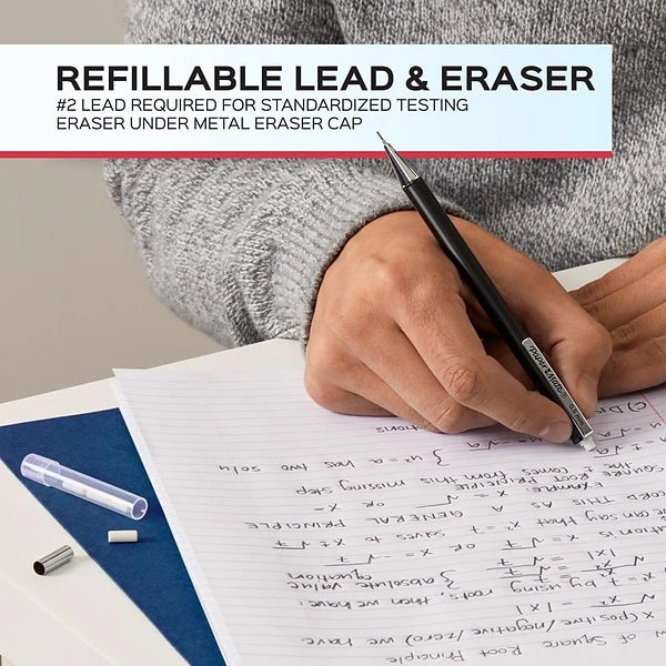 Paper Mate Advanced Mechanical Pencil, 0.5mm, #2 Medium Lead (2128197) 3 Paper Mate Advanced Mechanical Pencil, 0.5mm, #2 Medium Lead (2128197) - Image 3