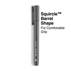 TRU REDâ„¢ Pen Permanent Markers, Fine Tip, Black, 12/Pack (TR54533)