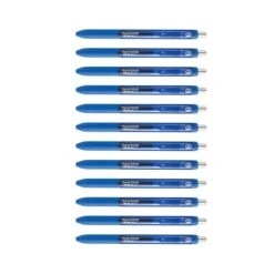 Paper Mate InkJoy Retractable Gel Pen, Medium Point, Blue Ink, Dozen (1951721) -Sharpie || Pentel || Bic Shop sp102582474 s7