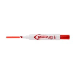 Avery Marks-A-Lot Desk Style Dry Erase Marker, Chisel Tip, Red (24407)