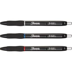 Sharpie S-Gel Retractable Gel Pen, Medium Point, Assorted Ink, Dozen (2096153)