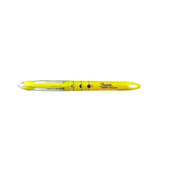 Sharpie Liquid Highlighter, Chisel Tip, Yellow, Dozen (1754463) 5 Sharpie Liquid Highlighter, Chisel Tip, Yellow, Dozen (1754463) - Image 5