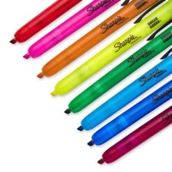 Sharpie Retractable Highlighter, Chisel Tip, Assorted, 8/Pack (28101) -Sharpie || Pentel || Bic Shop sp131139053 s7