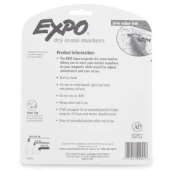 Expo Magnetic Dry Erase Markers, Fine Tip, Assorted, 8/Pack (1944748) -Sharpie || Pentel || Bic Shop sp131760770 s7