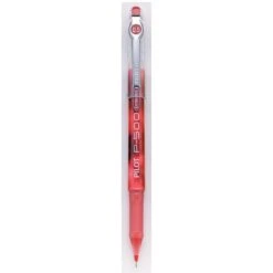 Pilot Precise P-500 Gel Pens, Extra Fine Point, Red Ink, Dozen (38602)