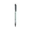 BIC ReVolution Round Stic Ballpoint Pen, Medium Point, Black Ink, 10/Pack (GSME10-BLK)