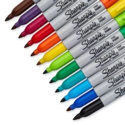 Sharpie Permanent Marker, Fine Tip, Assorted, Dozen (30075) -Sharpie || Pentel || Bic Shop sp161466724 s7