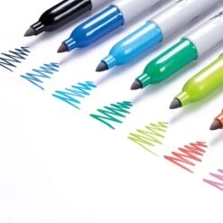 Sharpie Permanent Marker, Fine Tip, Assorted, Dozen (30075) -Sharpie || Pentel || Bic Shop sp161466725 s7