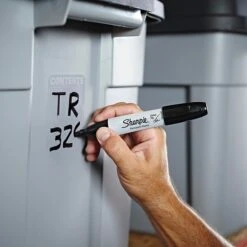 Sharpie Permanent Markers, Chisel Tip, Black, 4/Pack (38264) -Sharpie || Pentel || Bic Shop sp161466877 s7