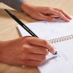 Paper Mate Eraser Mate Erasable Ballpoint Pen, Medium Point, Black Ink, 5/Pack (3163558PP) -Sharpie || Pentel || Bic Shop sp163415499 s7