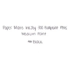 Paper Mate InkJoy 300RT Retractable Ballpoint Pen, Medium Point, Black Ink, 8/Pack (1781565/1945920) -Sharpie || Pentel || Bic Shop sp163415525 s7