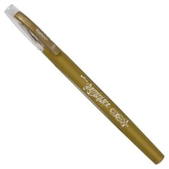 Marvy Uchida Gel Pens, 0.7 Mm, Gold, 2/Pack (6544969a)