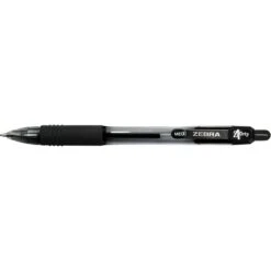 Zebra Z-Grip Retractable Ballpoint Pen, Medium Point, Black Ink, 48/Pack (22148)