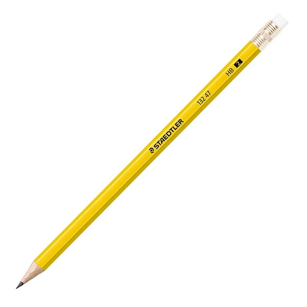 Staedtler Pre-Sharpened Wooden Pencil, 0.7mm, #2 Medium Lead, 144/Box (13247C144A02NA) 1 Staedtler Pre-Sharpened Wooden Pencil, 0.7mm, #2 Medium Lead, 144/Box (13247C144A02NA)