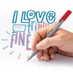 Staedtler Triplus Felt Pens, Super Fine Point, Assorted Ink, 20/Pack (334 SB20) -Sharpie || Pentel || Bic Shop sp170351112 s7
