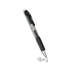 BIC PrevaGuard Gel-ocity Retractable Gel Pen, Medium Point, Black Ink, Dozen (RGGA11-BLK) -Sharpie || Pentel || Bic Shop sp173044074 s7