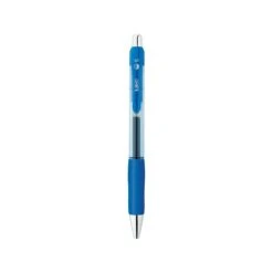 BIC PrevaGuard Gel-ocity Retractable Gel Pen, Medium Point, Blue Ink, Dozen (RGGA11-BLU)