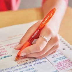 Paper Mate Profile Retractable Ballpoint Pen, Bold Point, Blue Ink, 4/Pack (89472) -Sharpie || Pentel || Bic Shop sp174873589 s7