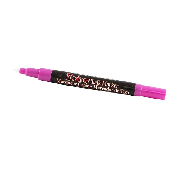 Marvy Uchida® Fine Point Erasable Chalk Markers, Hot Pink, 2/Pack (526482HPa) 1 Marvy Uchida® Fine Point Erasable Chalk Markers, Hot Pink, 2/Pack (526482HPa)