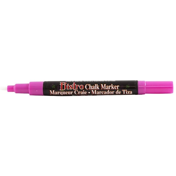 Marvy Uchida® Fine Point Erasable Chalk Markers, Hot Pink, 2/Pack (526482HPa) 3 Marvy Uchida® Fine Point Erasable Chalk Markers, Hot Pink, 2/Pack (526482HPa) - Image 3