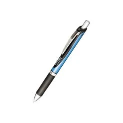 Pentel EnerGel Deluxe RTX Retractable Gel Pens, Fine Point, Black, Dozen (BLN75-A)