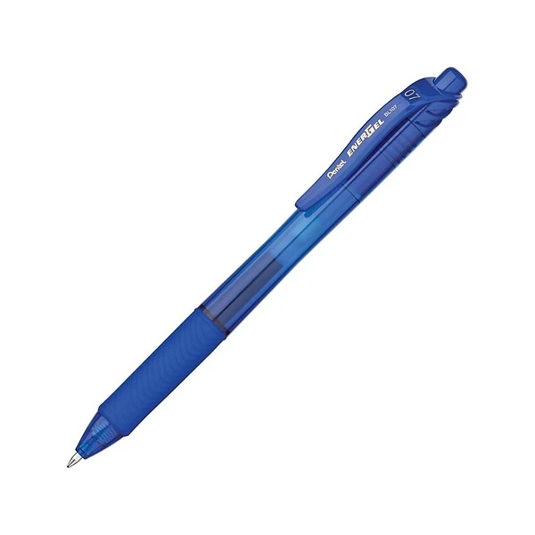 Pentel EnerGel-X Retractable Gel Pens, Fine Point, Blue Ink, 12/Pack (BLN105-C) 2 Pentel EnerGel-X Retractable Gel Pens, Fine Point, Blue Ink, 12/Pack (BLN105-C) - Image 2