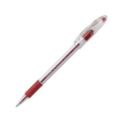 Pentel R.S.V.P. Ballpoint Pens, Fine Point, Red Ink, Dozen (BK90-B)