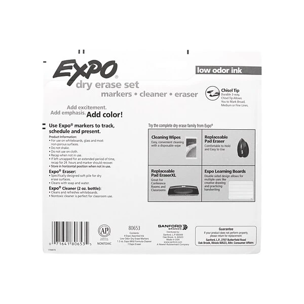 EXPO Starter Set Kit, Assorted Colors (80653) 3 EXPO Starter Set Kit, Assorted Colors (80653) - Image 3