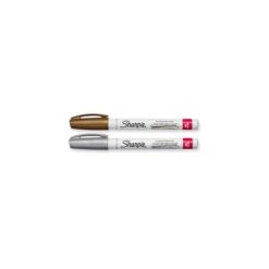 Sharpie Oil-Based Paint Markers, Extra Fine Tip, Assorted Metallic, 2/Pack (30588) -Sharpie || Pentel || Bic Shop sp41816614 s7