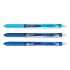 Paper Mate InkJoy Retractable Gel Pen, Medium Point, Blue Ink, 3/Pack (1951730)