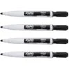 Expo Magnetic Dry Erase Markers, Fine Tip, Black, 4/Pack (1944745)