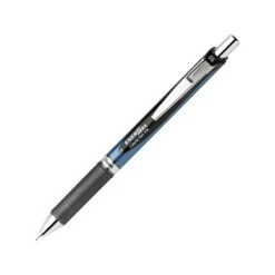 Pentel EnerGel RTX Retractable Gel Pens, Needle Tip Fine Point, Black Ink, 3/Pack (BLN75BP3A)