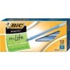 BIC Round Stic Xtra Life Ballpoint Pens, Medium Point, Blue Ink, 432/Carton (GSM11BLUCT)