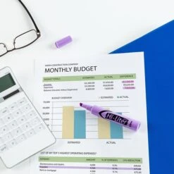 Avery Hi-Liter Tank Highlighter, Chisel Tip, Purple, Dozen (24060) -Sharpie || Pentel || Bic Shop sp60783239 s7